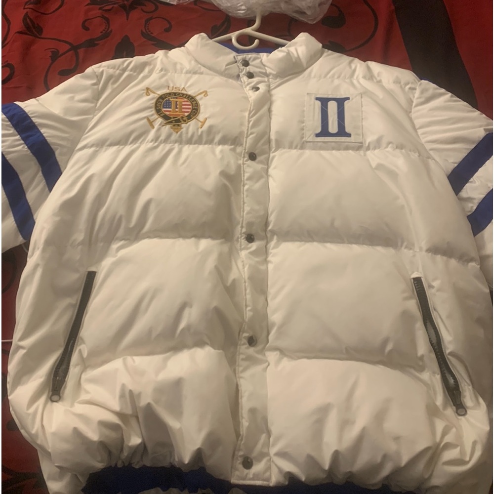 MENS POLO RALPH LAUREN USA SKI JACKET SIZE 4XLT ORIG.$450 sSELLING FOR $350